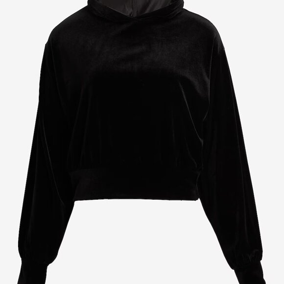 Express Velvet Banded Bottom Hoodie - NWT 🤩 - Picture 5 of 9